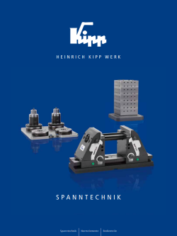 Spanntechnik 2021 Kipp - Boie GmbH