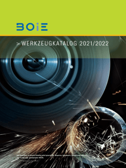 Boie Werkzeugkatalog - Boie GmbH
