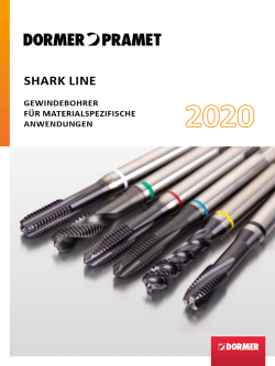 Gewindebohrer Shark 2020 Dormer Pramet - Boie 

GmbH