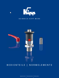 Bedienteile 2021 Kipp - Boie GmbH