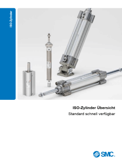ISO-Zylinder Produktübersicht SMC - Boie GmbH